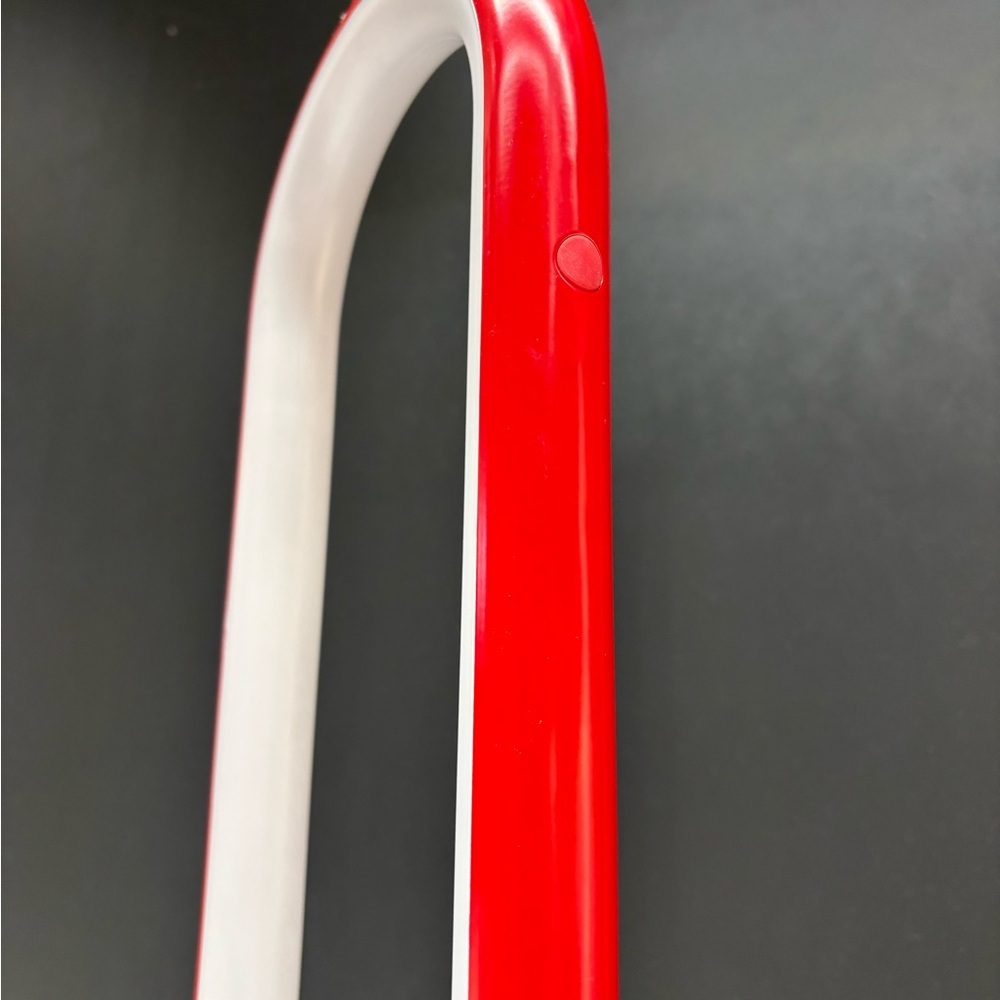 Solvinden dimmable Modern Red and White LED Floor Lamp from IKEA gorgeous - Picture 10 of 16